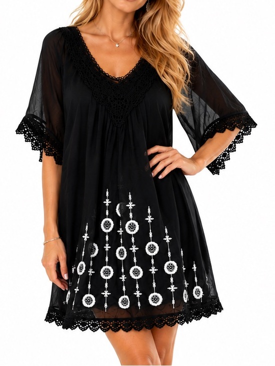 hazel Dresses & Skirts - Hazel Relaxed Fit Dress M Size